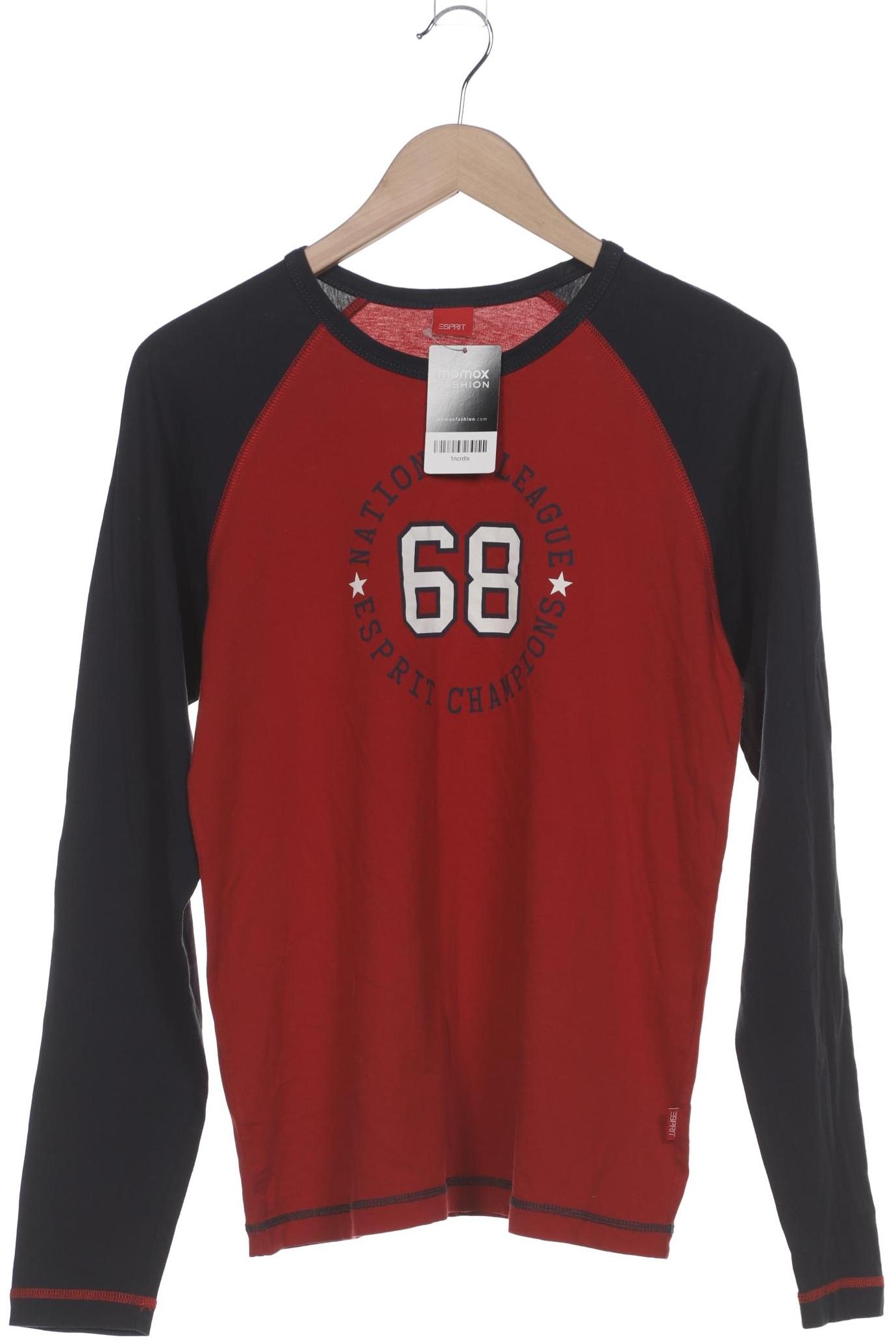 

Esprit Herren Langarmshirt, rot, Gr. 46