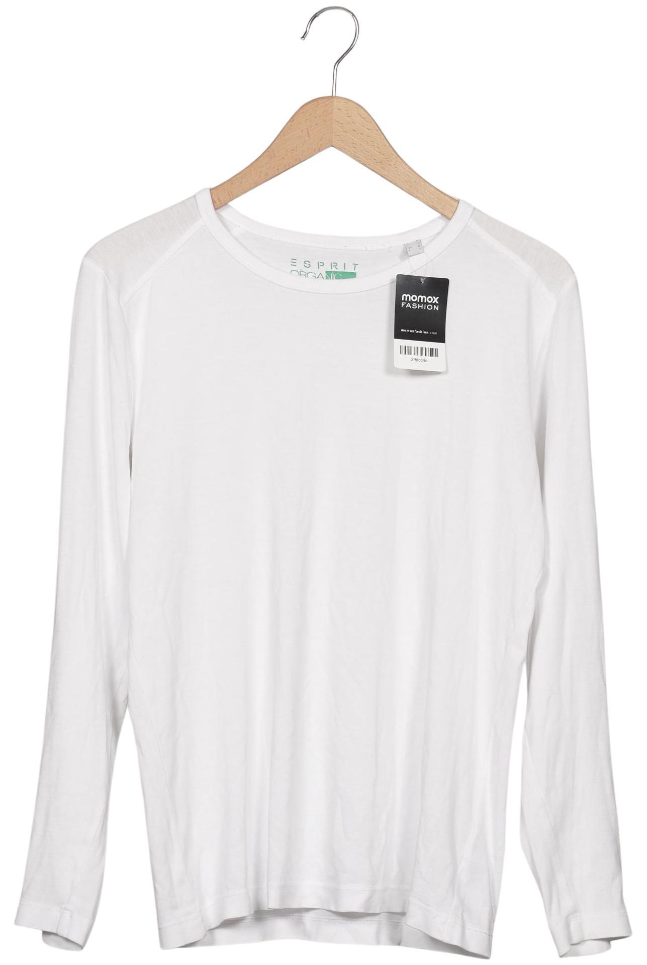 

Esprit Herren Langarmshirt, weiß, Gr. 48