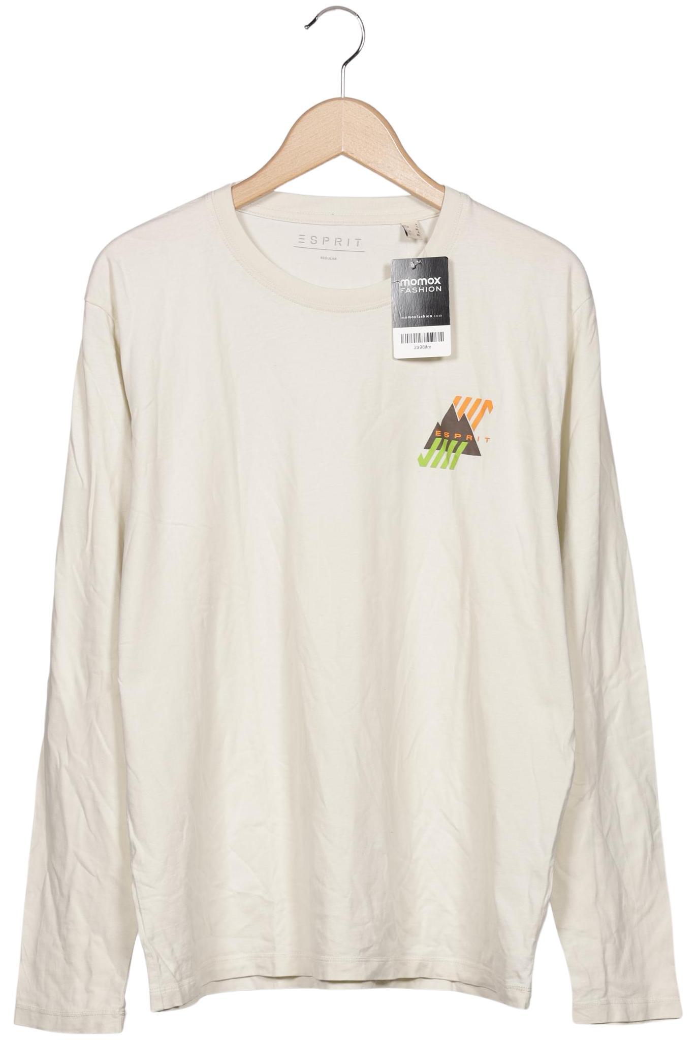 

Esprit Herren Langarmshirt, cremeweiß, Gr. 52
