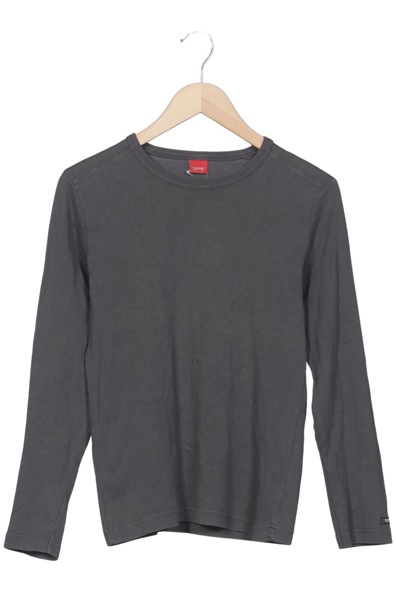 

Esprit Herren Langarmshirt, grau, Gr. 48