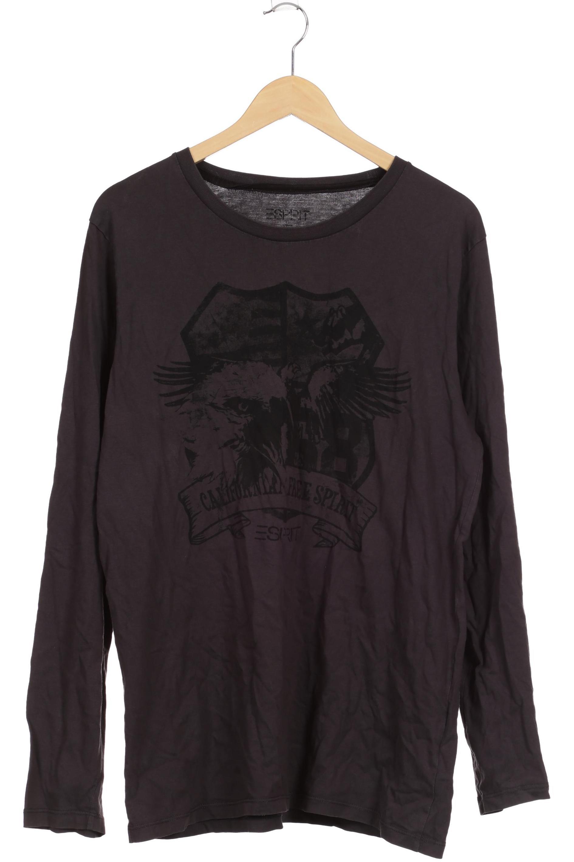 

Esprit Herren Langarmshirt, grau, Gr.