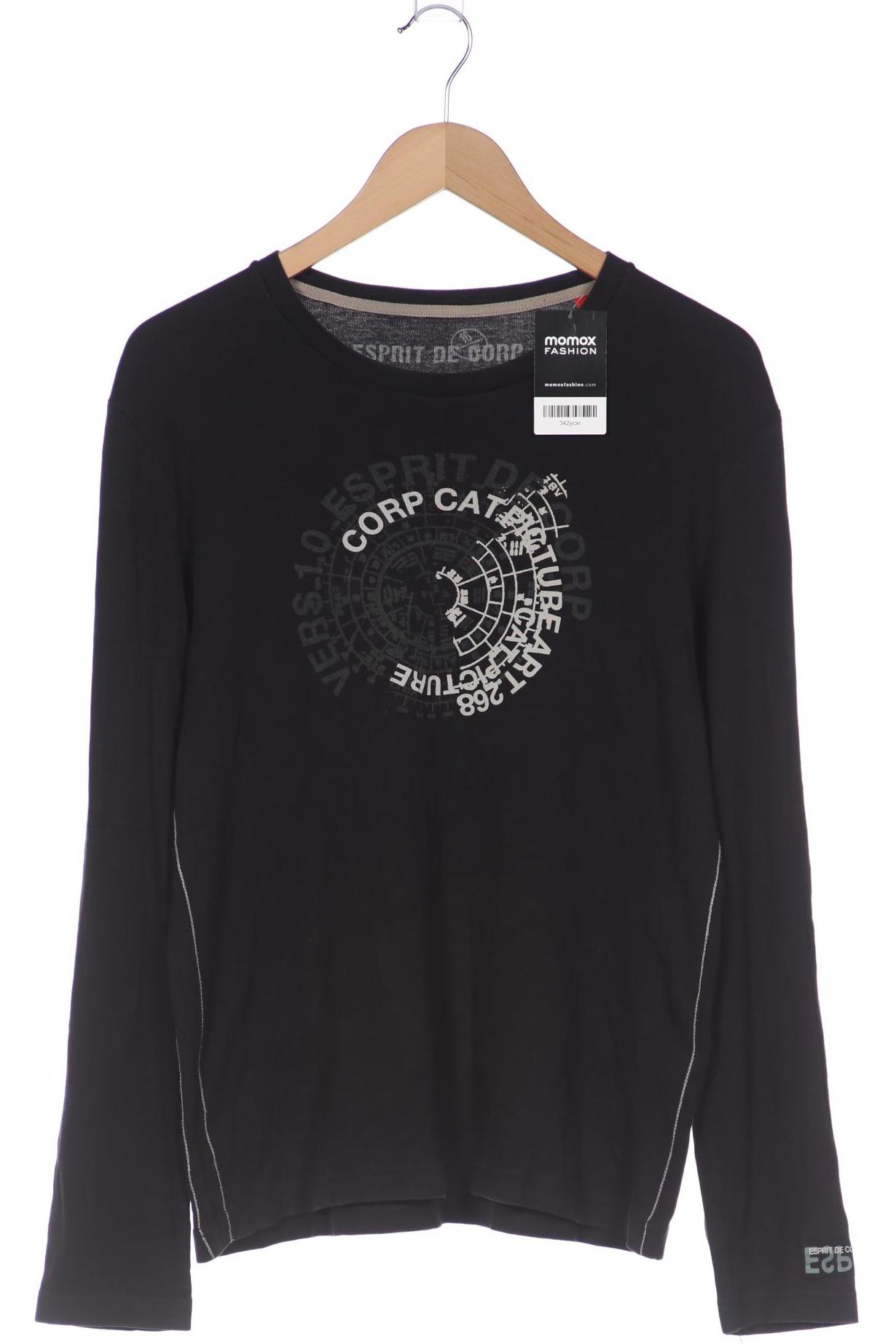 

Esprit Herren Langarmshirt, schwarz, Gr. 52