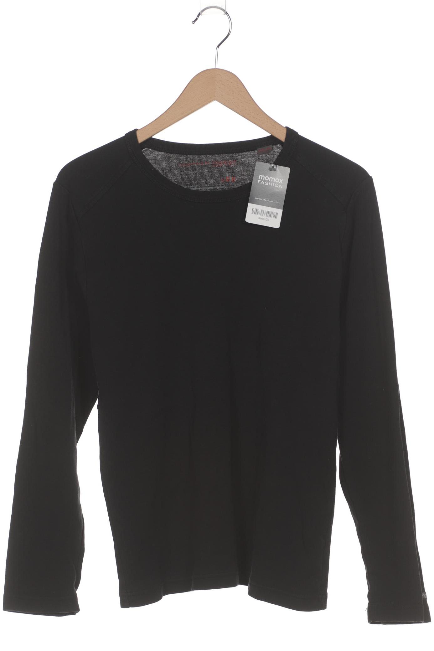 

Esprit Herren Langarmshirt, schwarz, Gr. 52