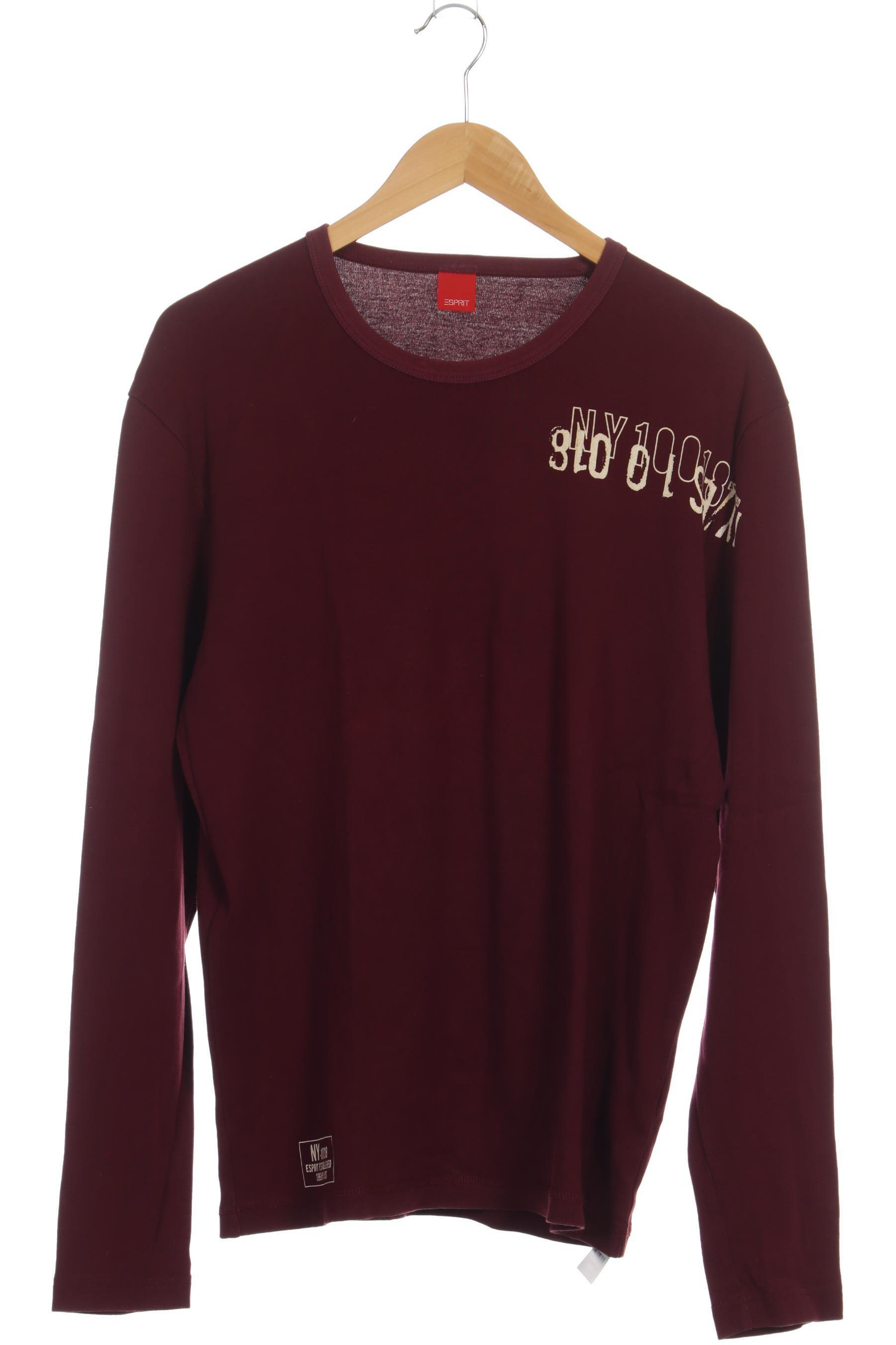 

Esprit Herren Langarmshirt, rot, Gr.