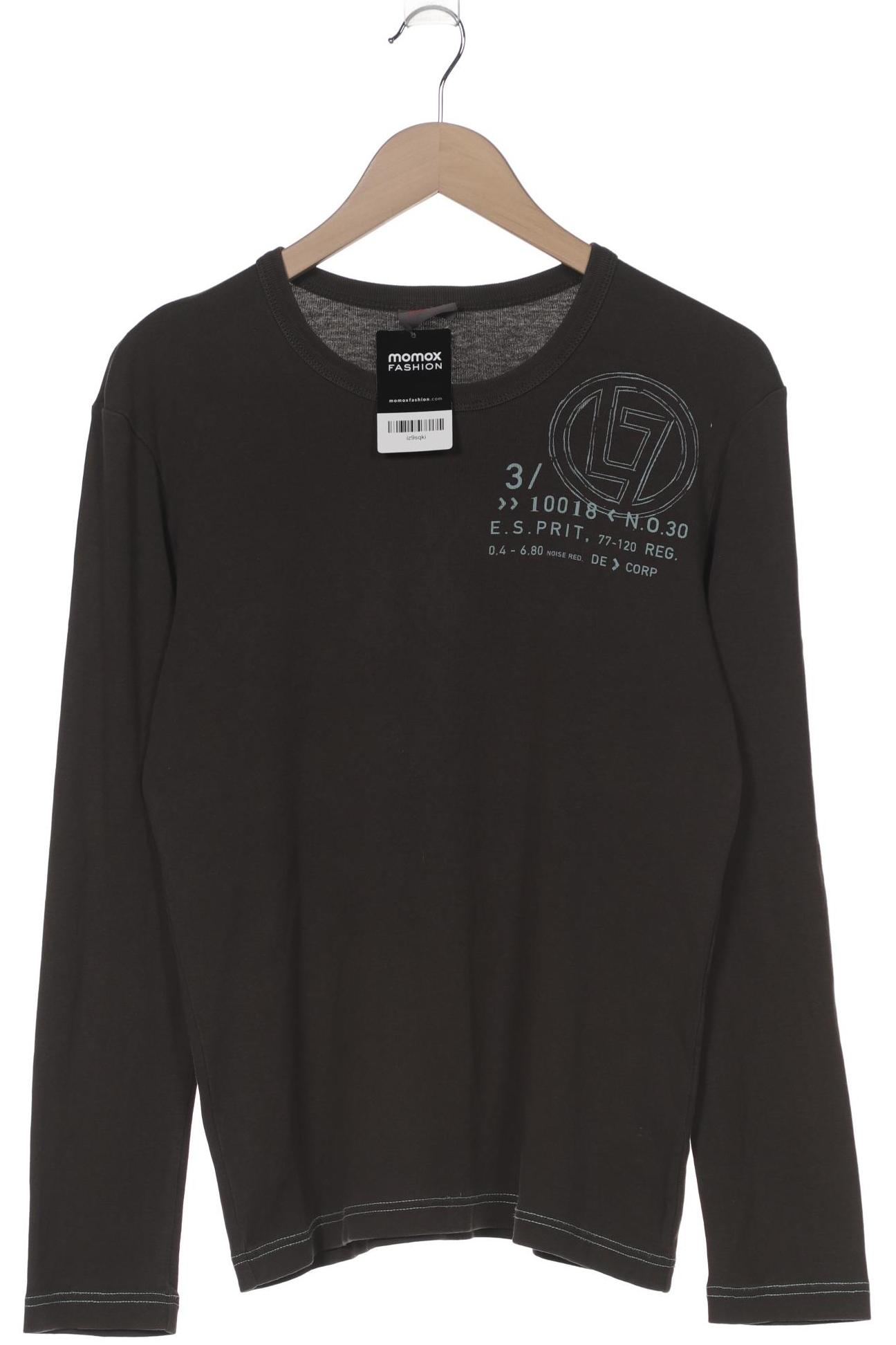 

Esprit Herren Langarmshirt, braun, Gr. 48