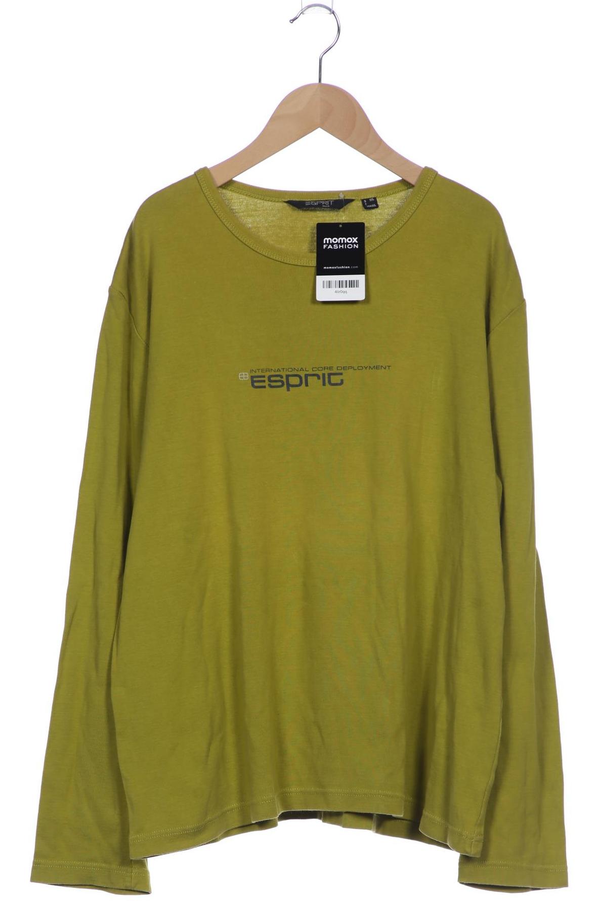 

Esprit Herren Langarmshirt, grün, Gr. 56