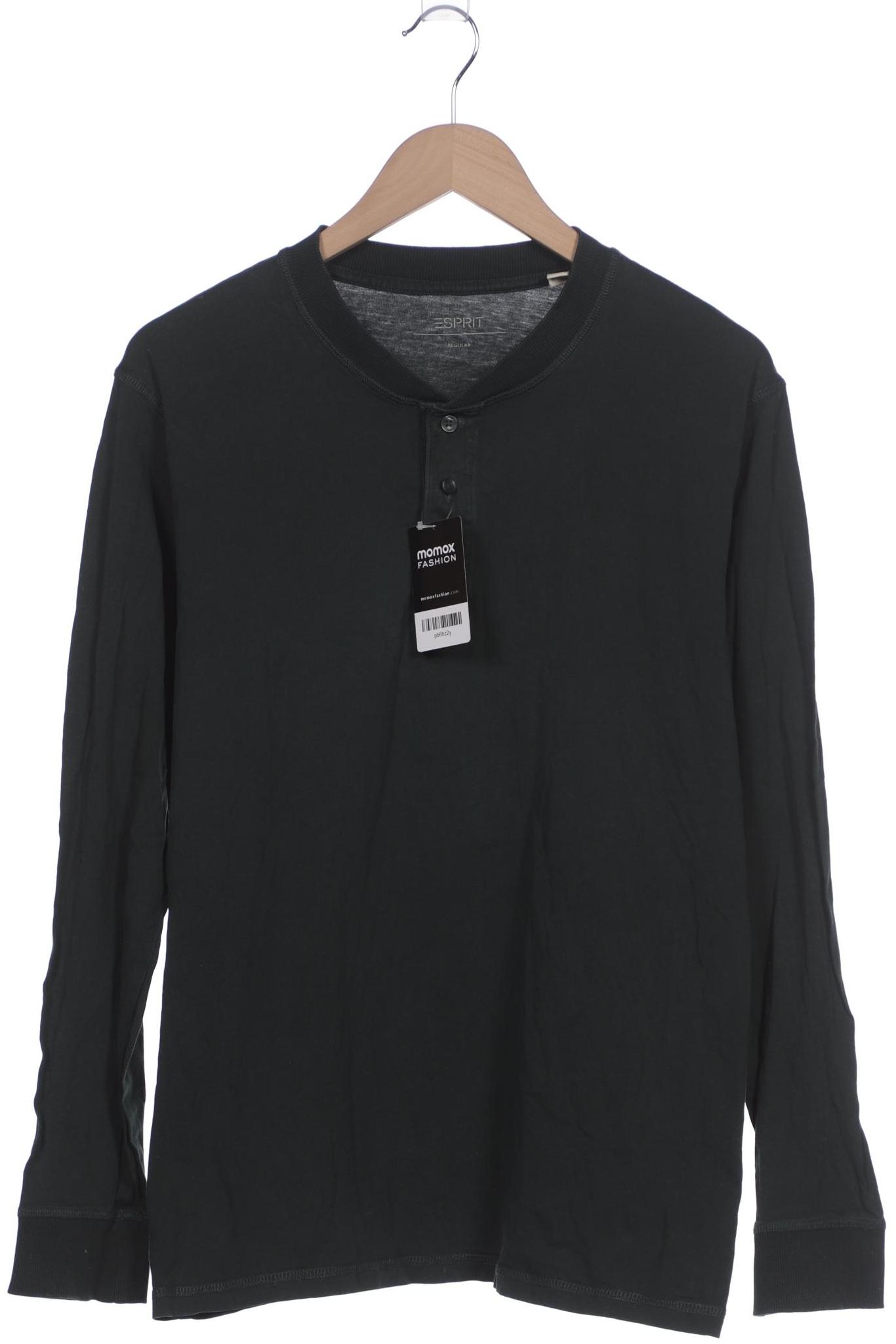 

Esprit Herren Langarmshirt, grün, Gr. 52