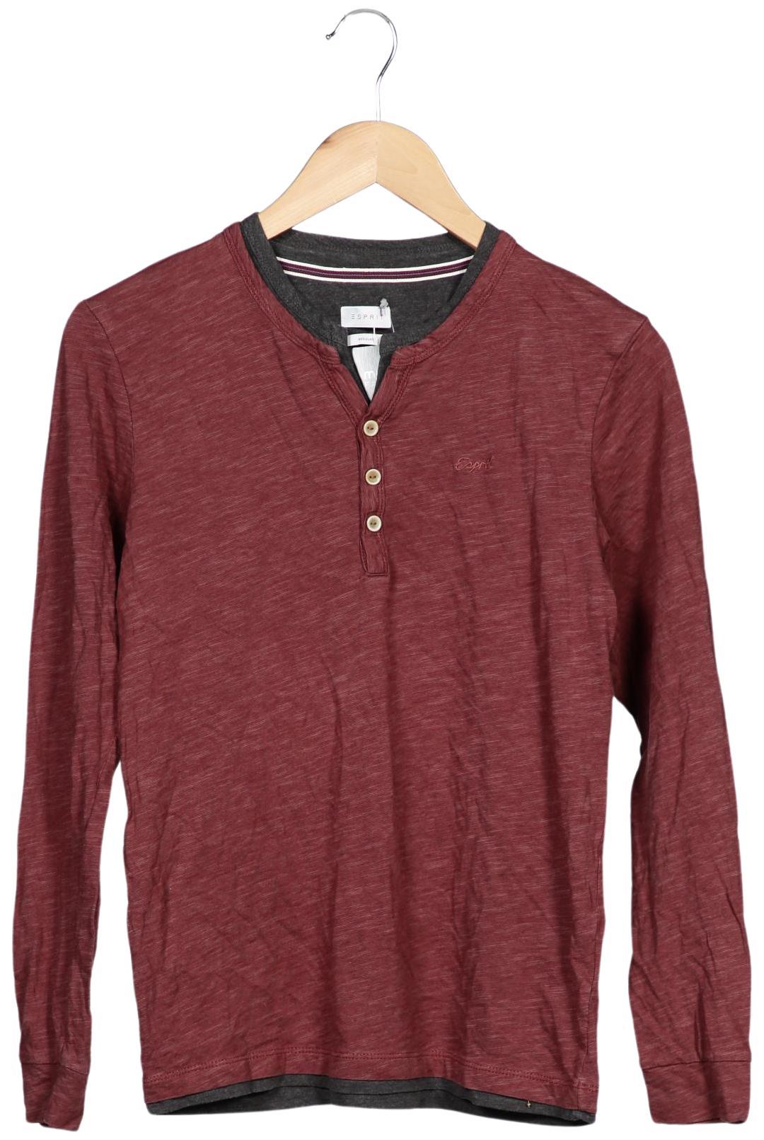 

Esprit Herren Langarmshirt, rot, Gr. 46