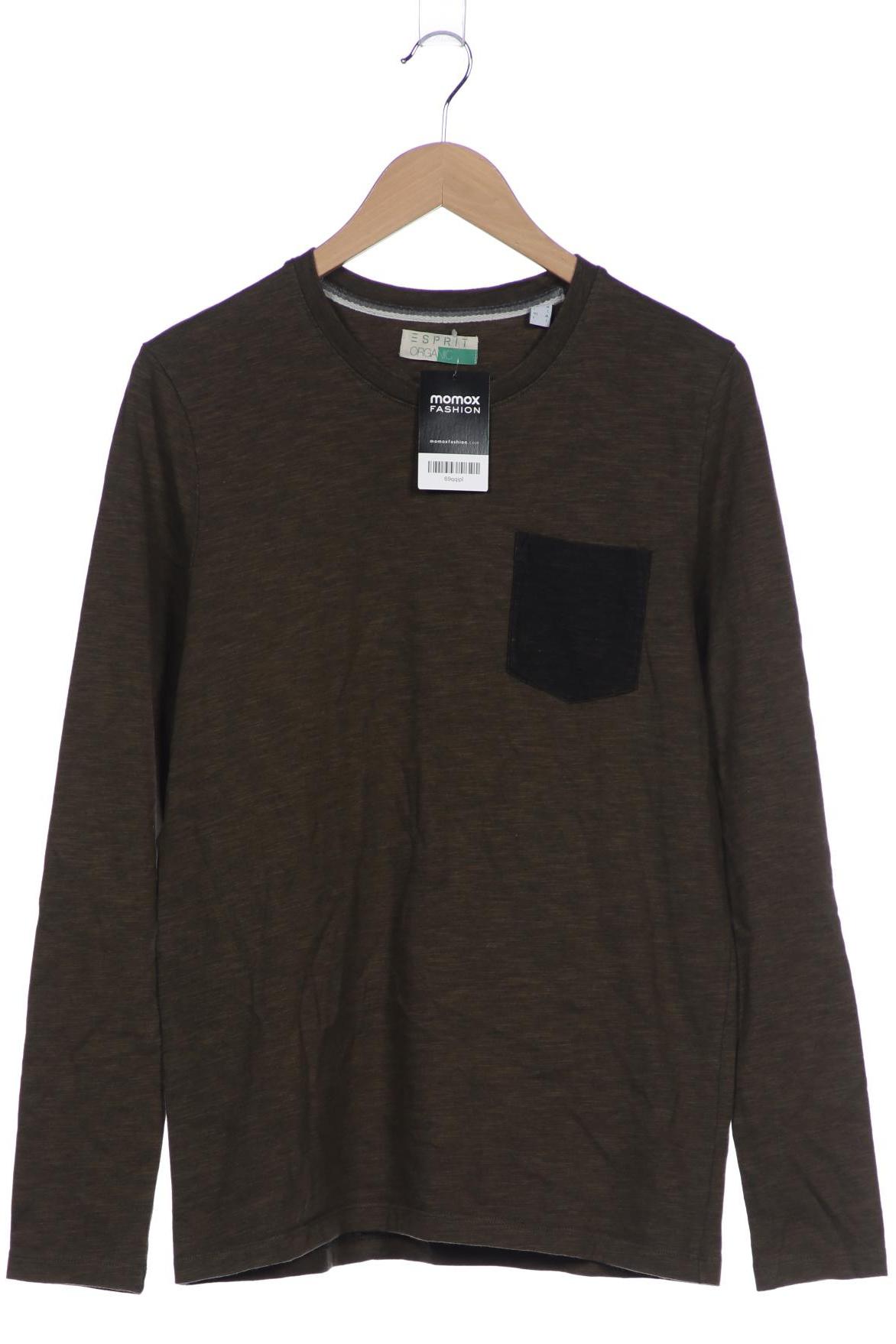 

Esprit Herren Langarmshirt, grün, Gr. 48