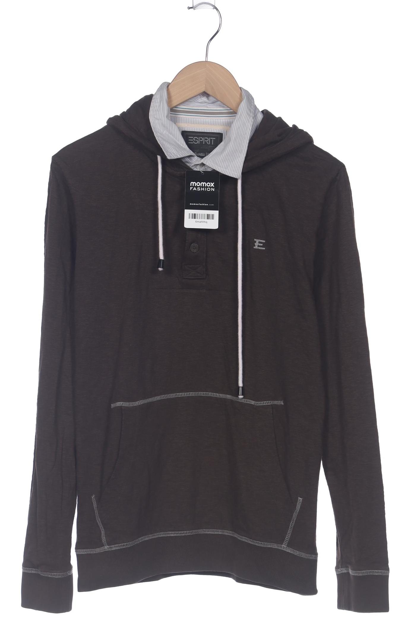 

Esprit Herren Langarmshirt, braun, Gr. 48