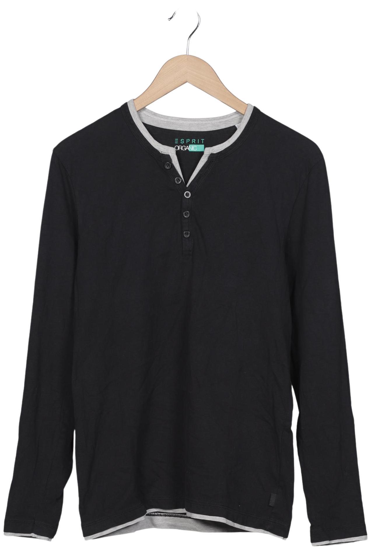 

Esprit Herren Langarmshirt, schwarz, Gr. 48