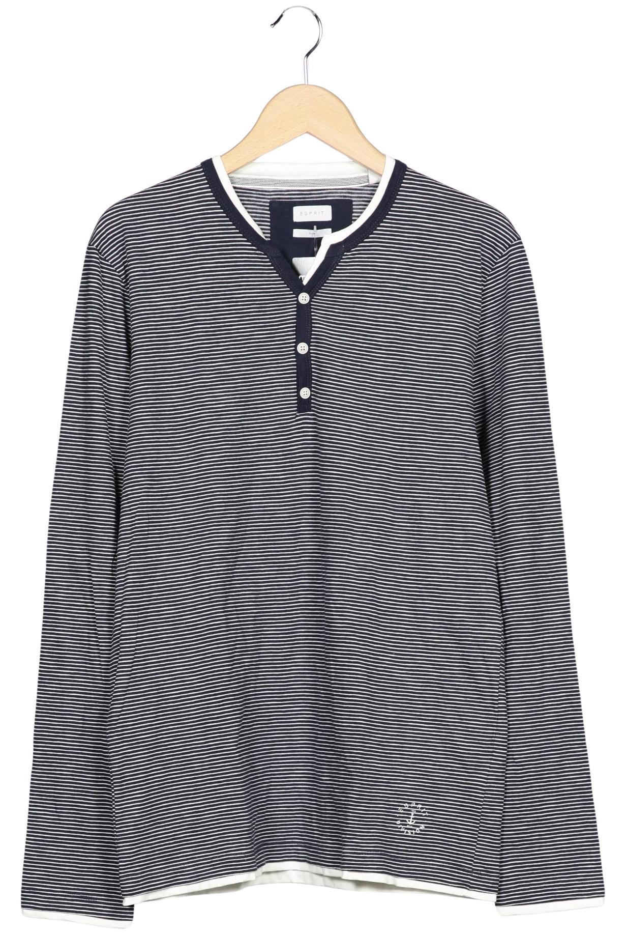 Thumbnail - Esprit Herren Langarmshirt, mehrfarbig, Gr. 52