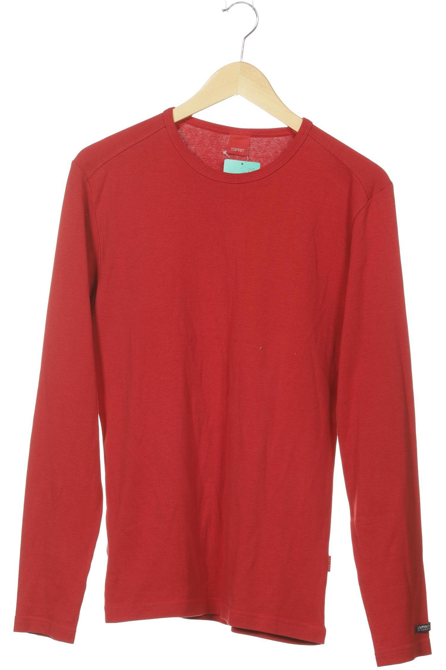 

Esprit Herren Langarmshirt, rot, Gr.