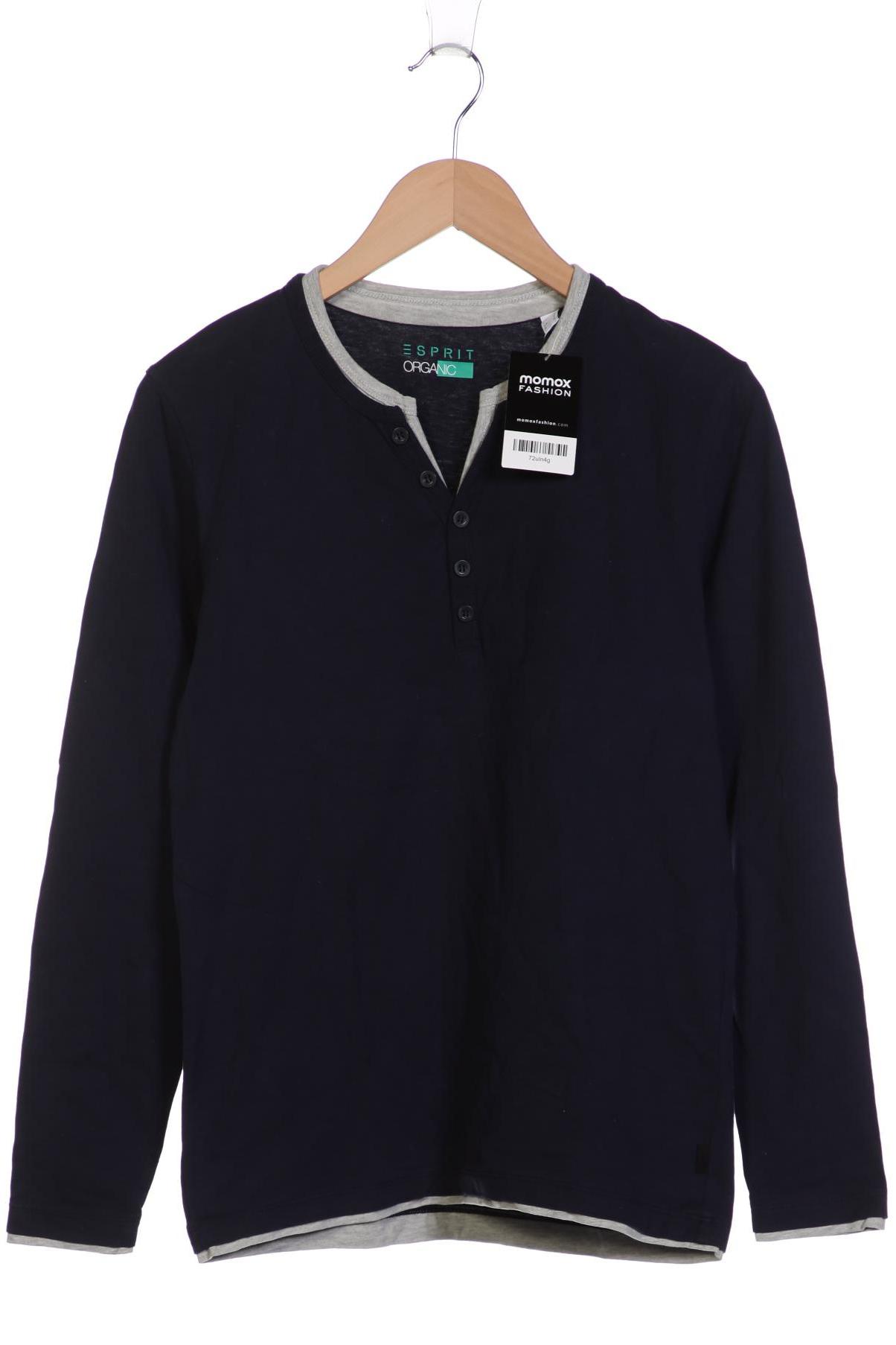 

Esprit Herren Langarmshirt, marineblau, Gr. 46