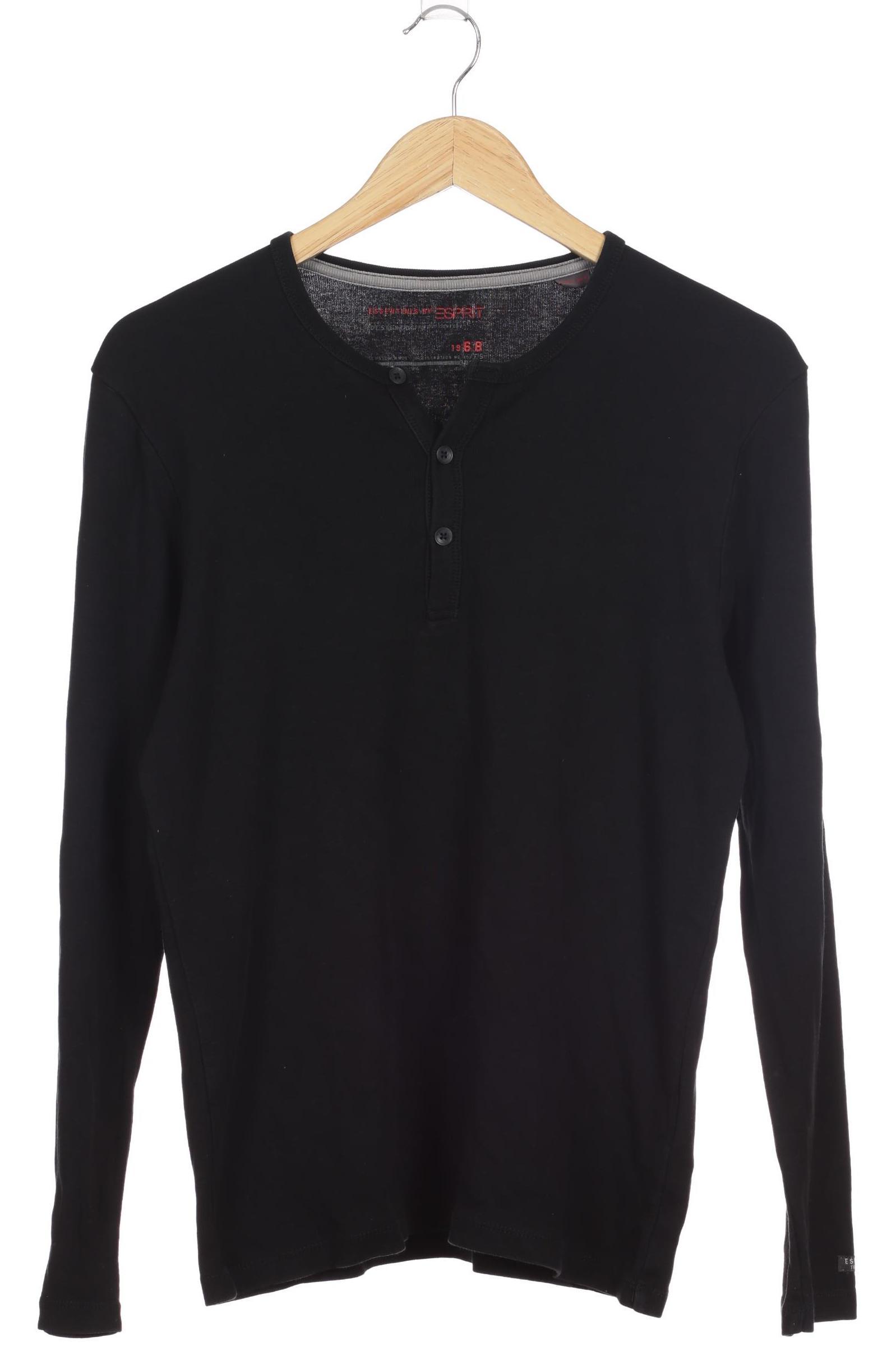 

Esprit Herren Langarmshirt, schwarz, Gr.