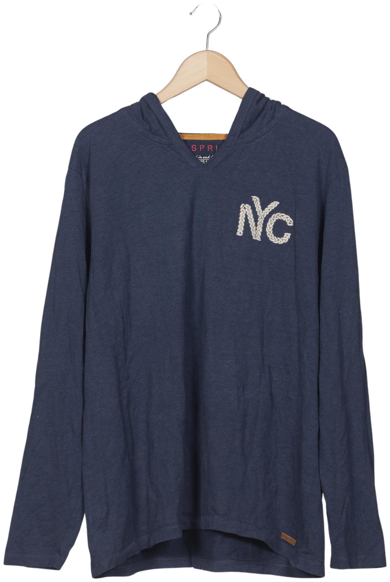 Thumbnail - Esprit Herren Langarmshirt, marineblau, Gr. 58