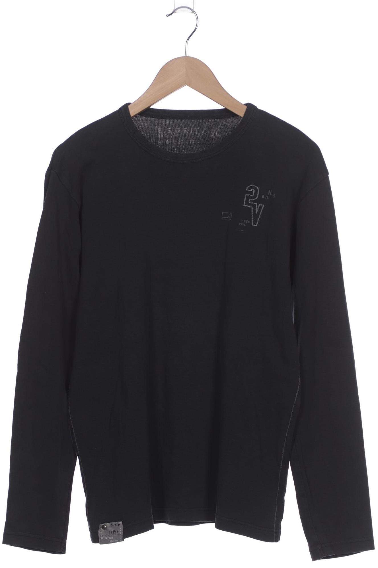 Thumbnail - Esprit Herren Langarmshirt, marineblau, Gr. 54