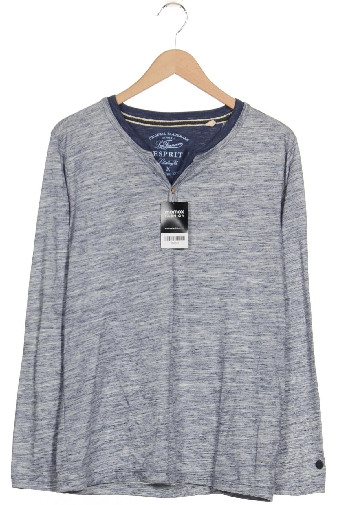 

Esprit Herren Langarmshirt, hellblau, Gr. 52