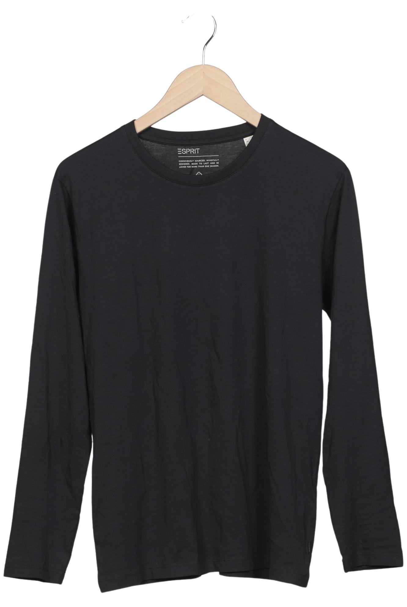 

Esprit Herren Langarmshirt, schwarz, Gr. 46