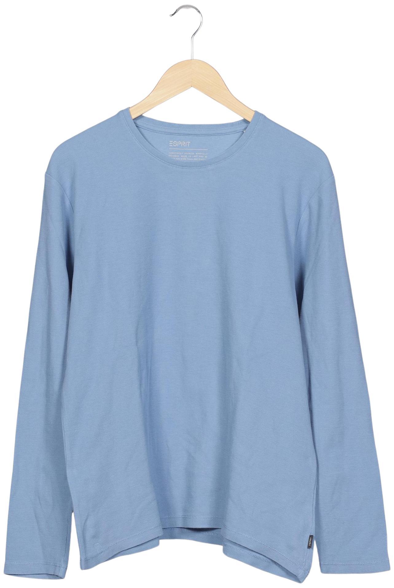 

Esprit Herren Langarmshirt, hellblau, Gr. 48