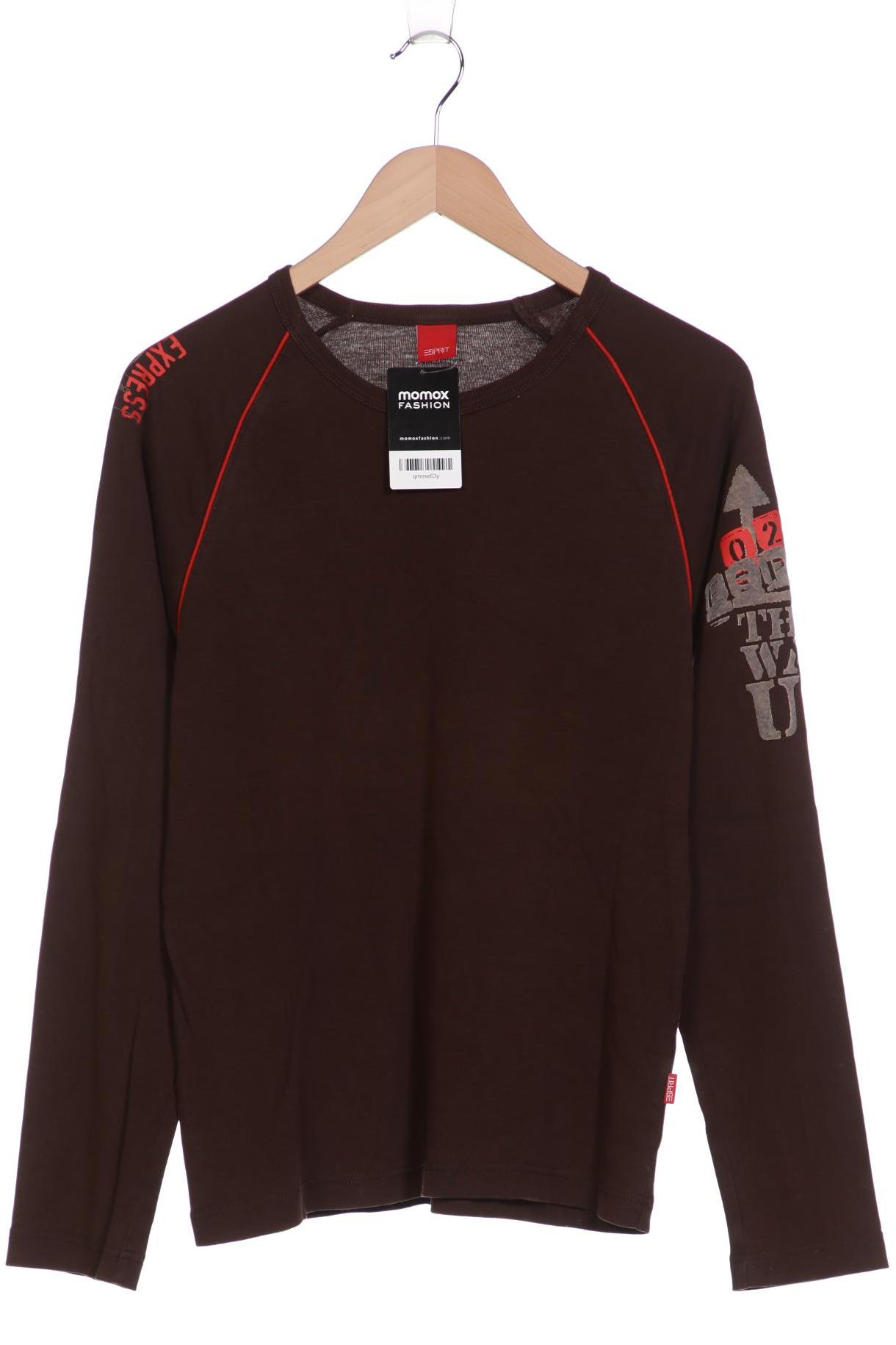 

Esprit Herren Langarmshirt, braun, Gr. 48