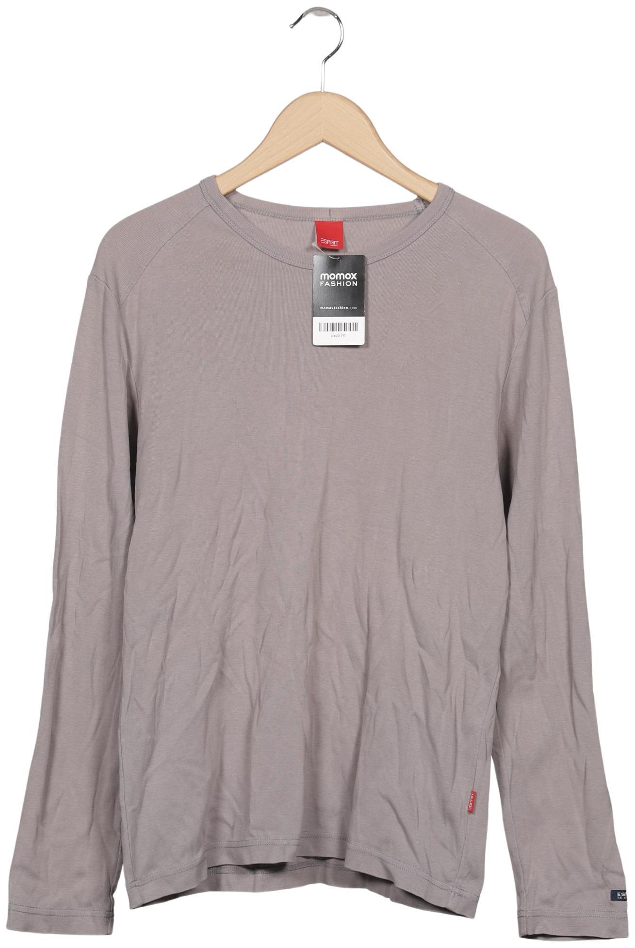

Esprit Herren Langarmshirt, grau, Gr. 52