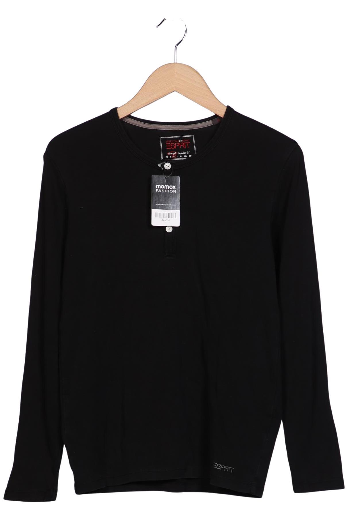 

Esprit Herren Langarmshirt, schwarz, Gr. 48