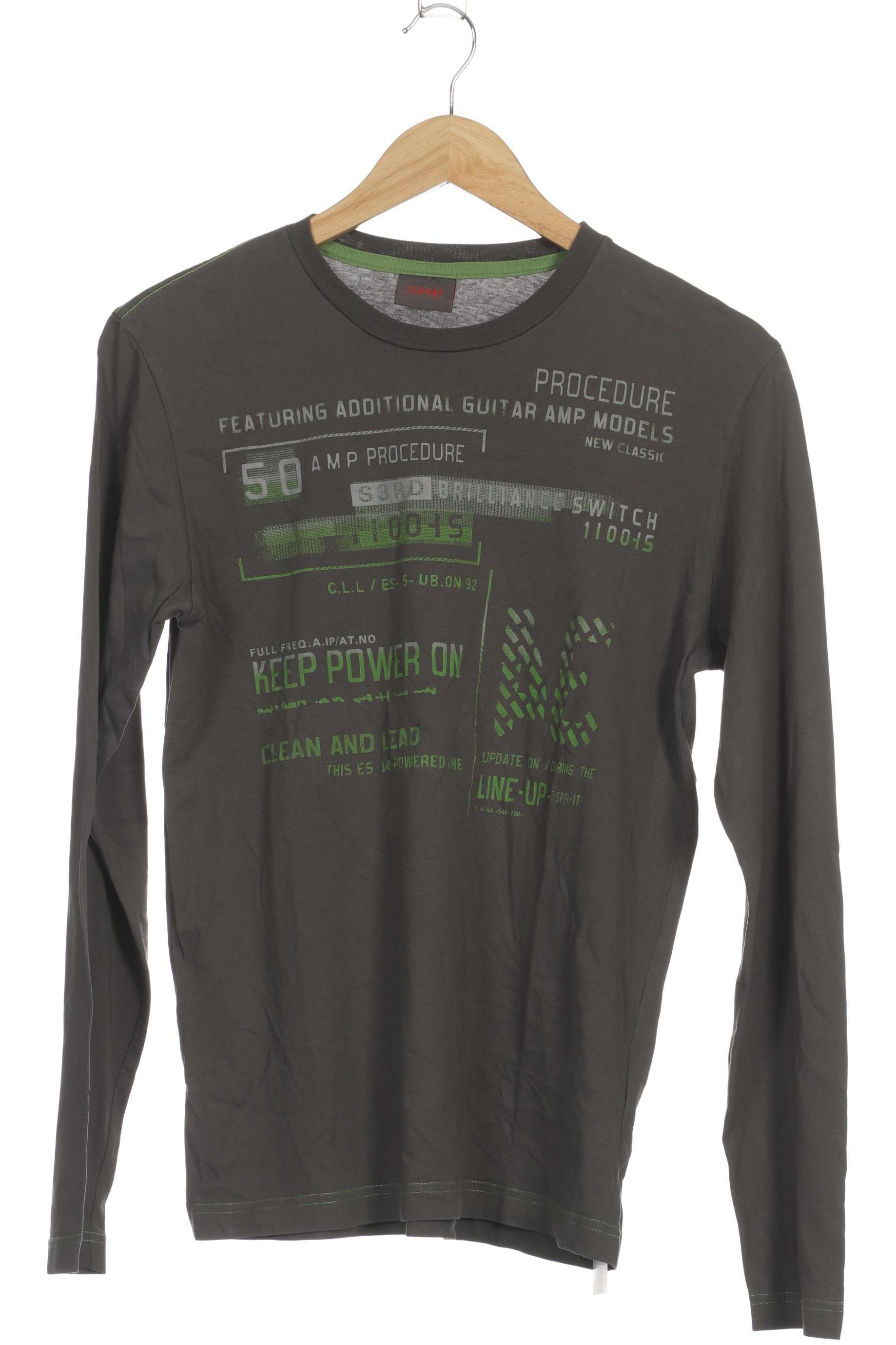 Thumbnail - Esprit Herren Langarmshirt, grün, Gr.