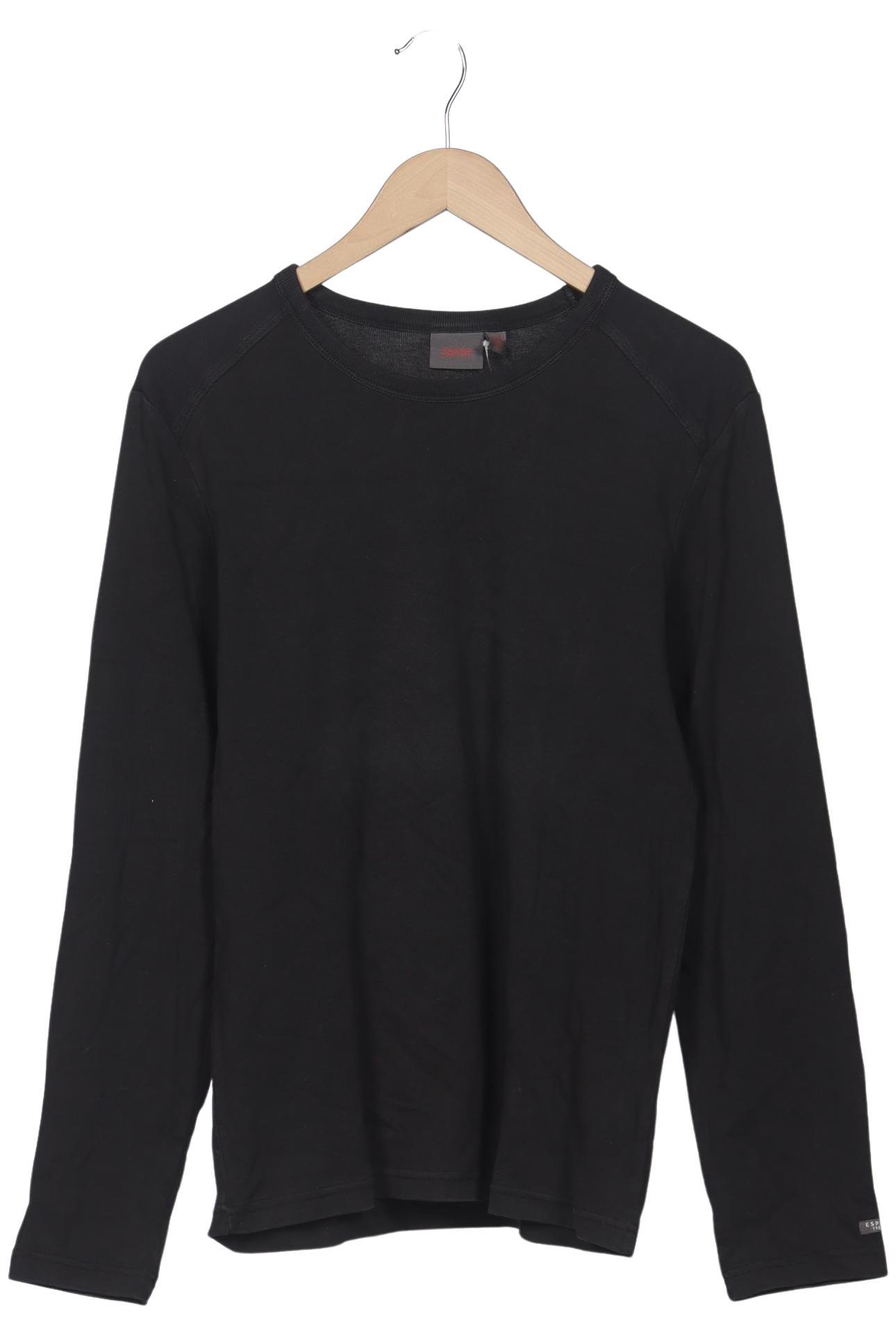 

Esprit Herren Langarmshirt, schwarz, Gr. 54