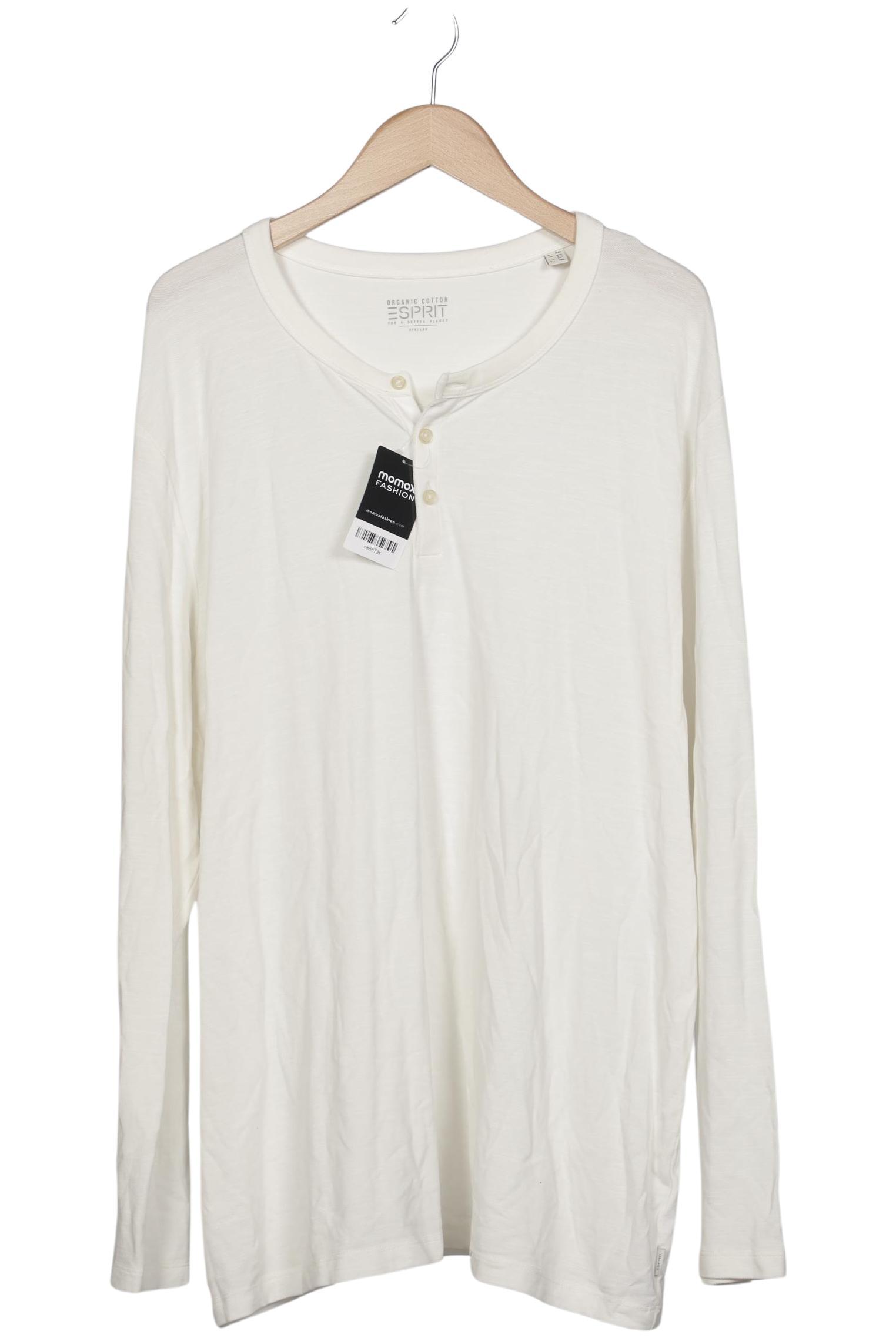 

Esprit Herren Langarmshirt, cremeweiß, Gr. 56