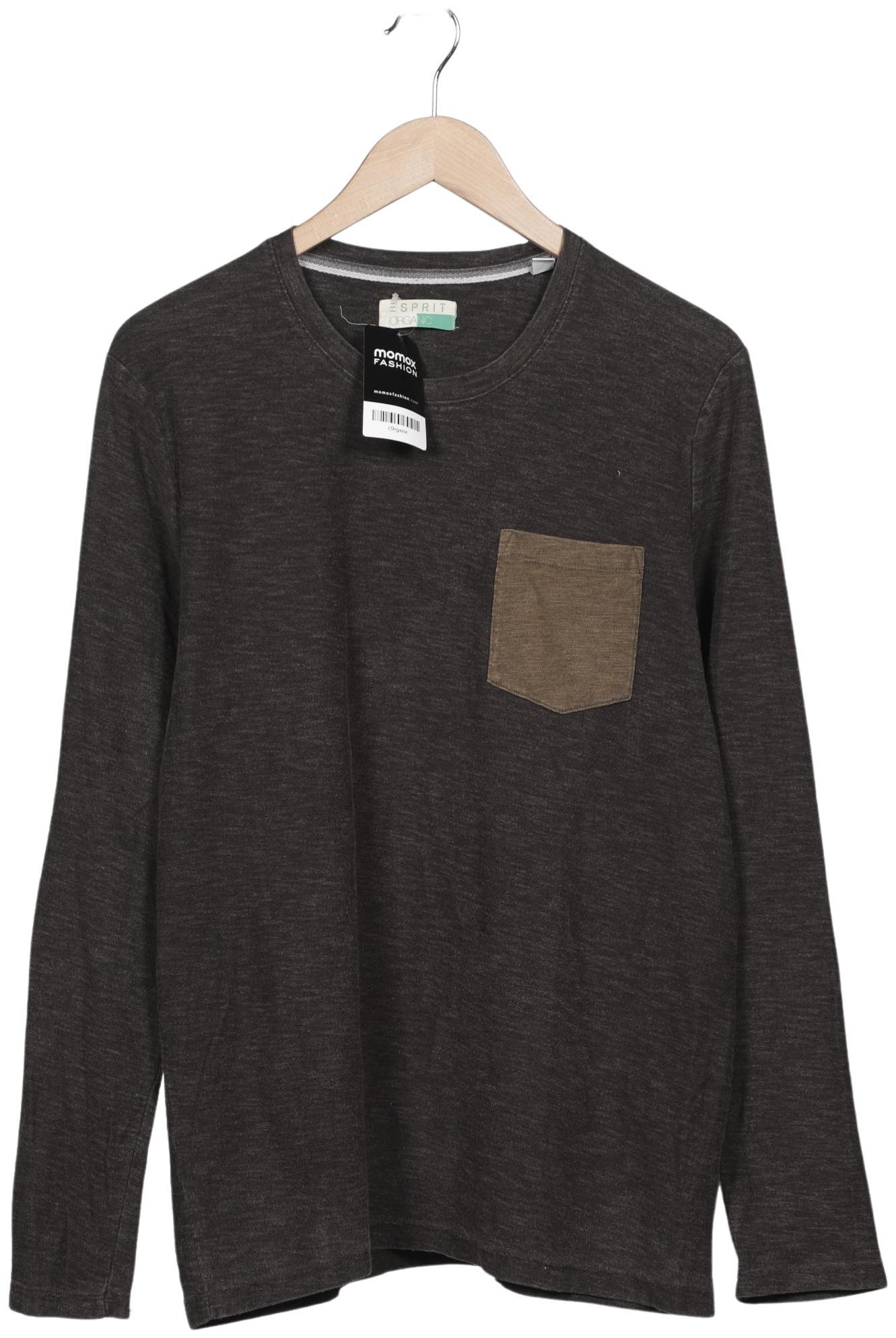 

Esprit Herren Langarmshirt, grau, Gr. 54