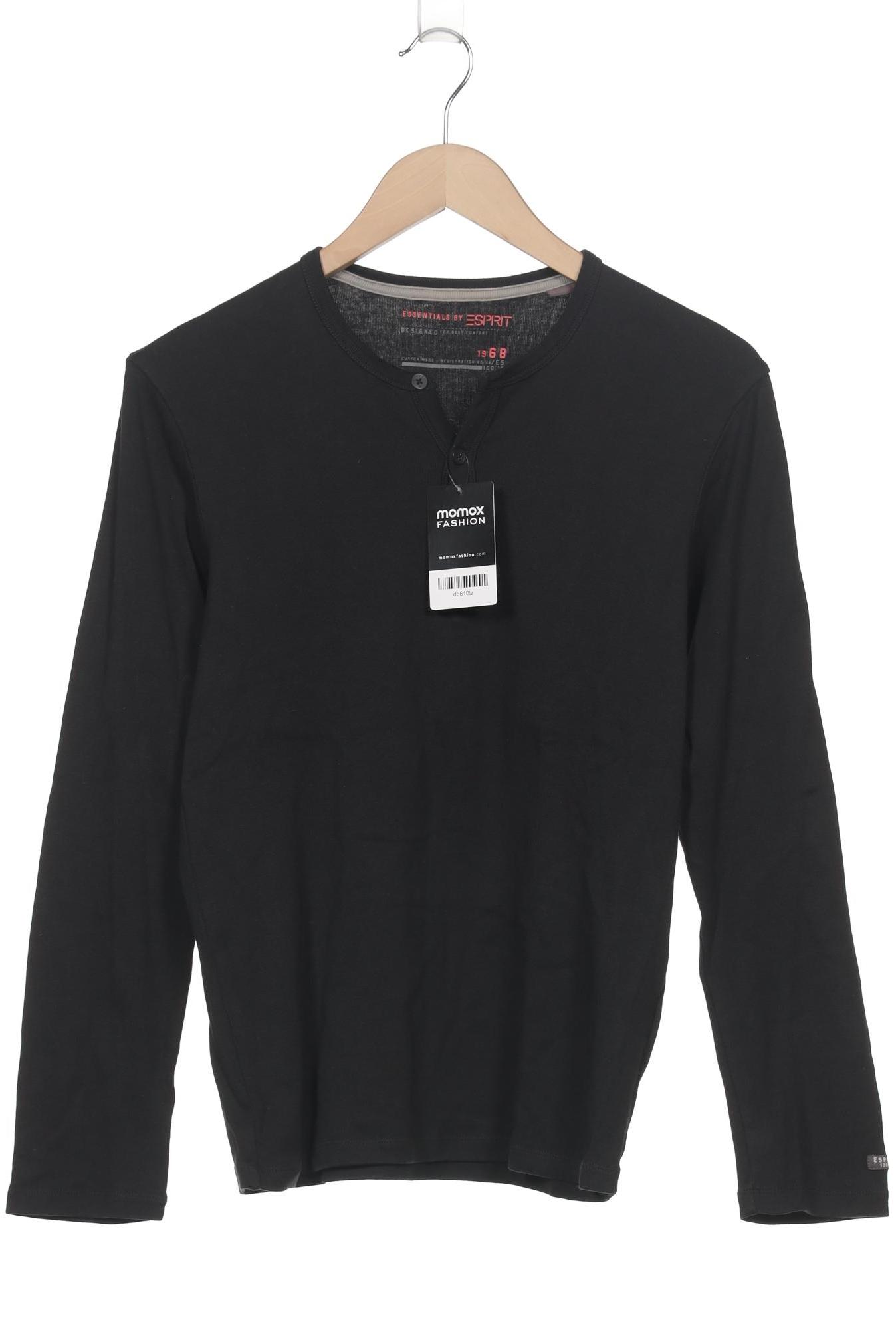 

Esprit Herren Langarmshirt, schwarz, Gr. 48
