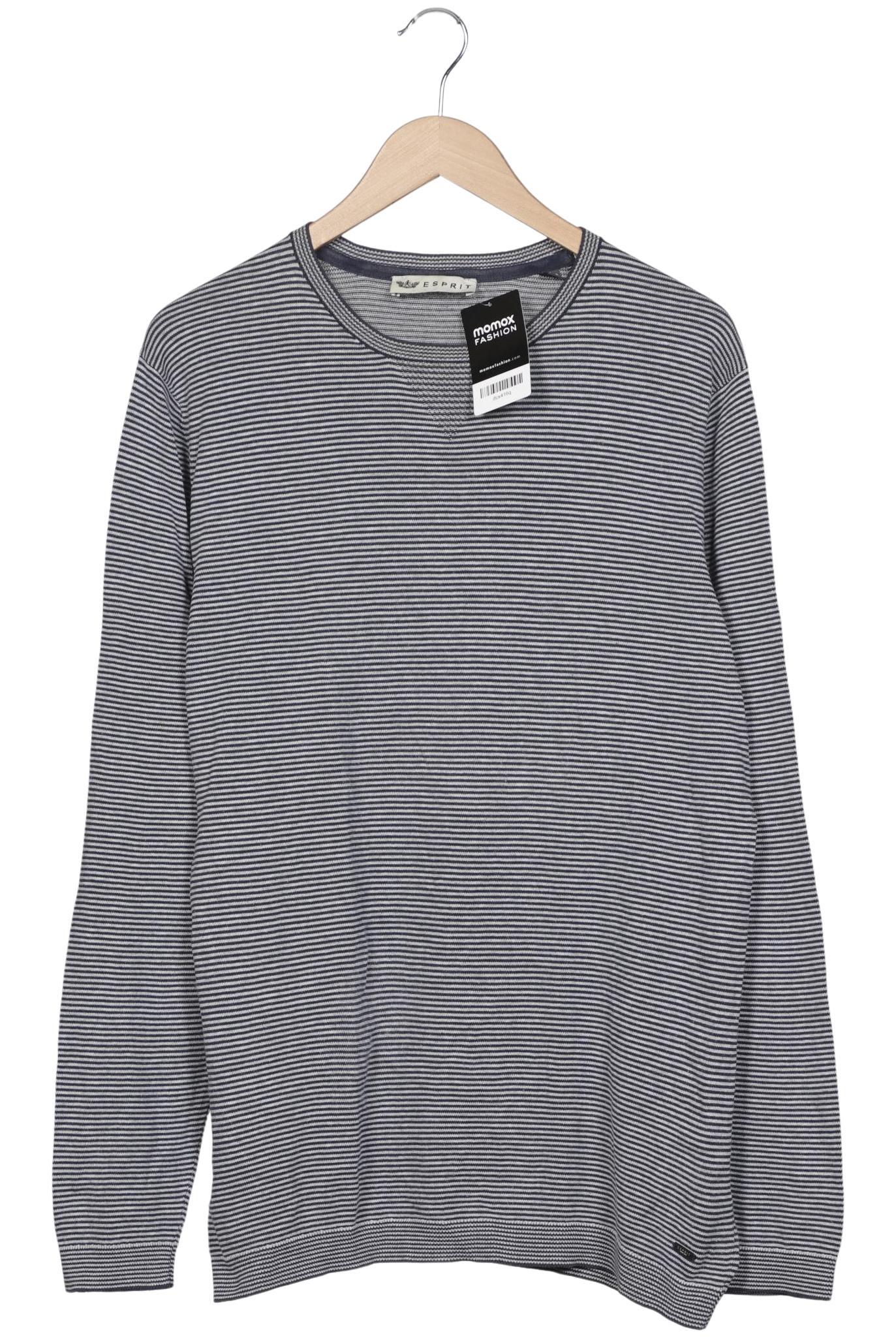 

Esprit Herren Langarmshirt, grau, Gr. 54