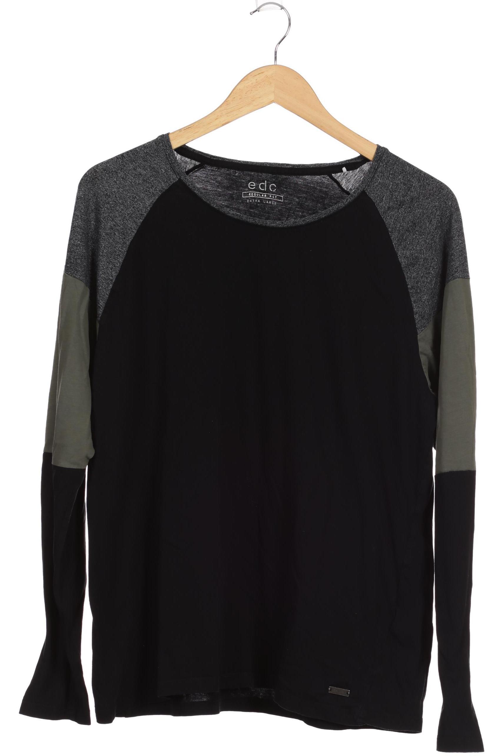 Thumbnail - Esprit Herren Langarmshirt, schwarz, Gr.