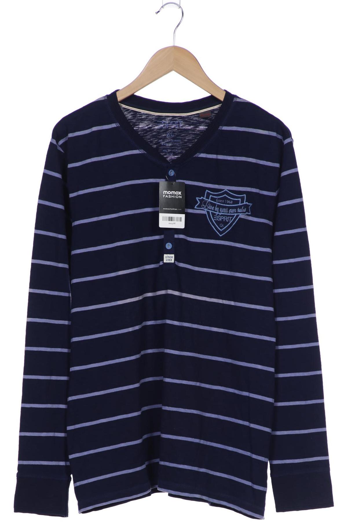 

Esprit Herren Langarmshirt, marineblau, Gr. 54