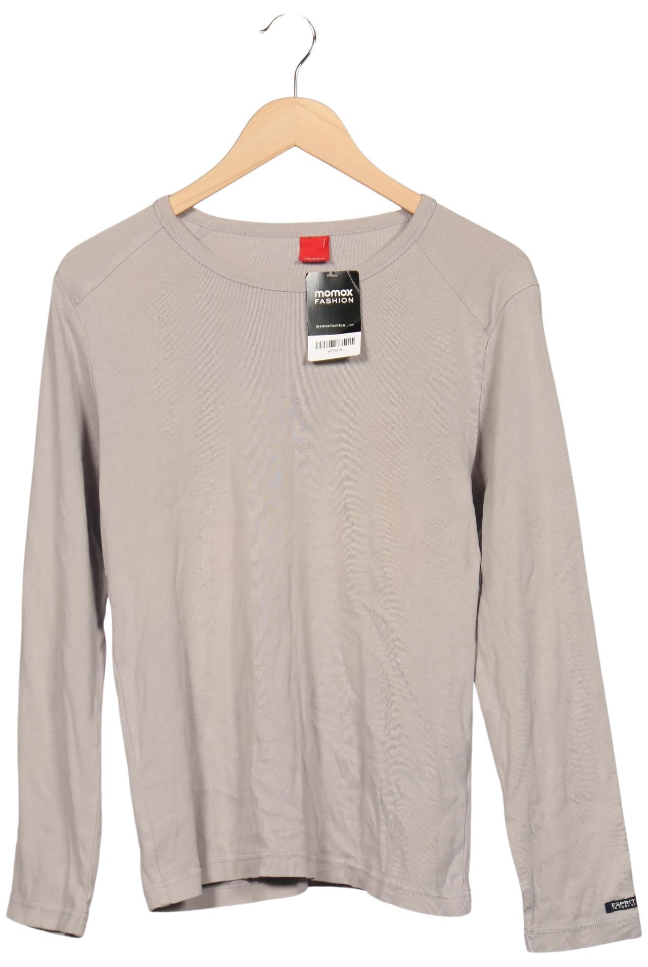 

Esprit Herren Langarmshirt, grau, Gr. 52