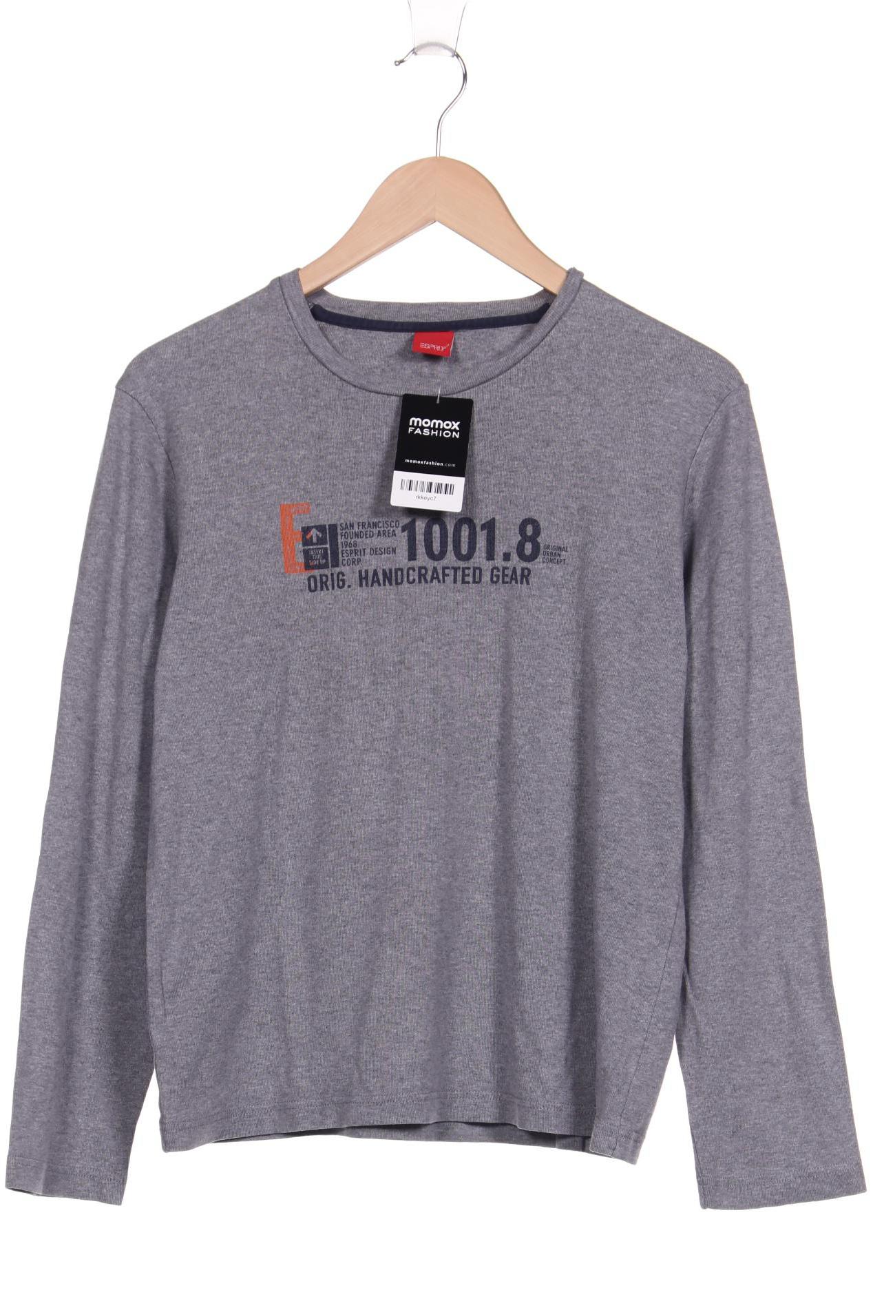 

Esprit Herren Langarmshirt, grau, Gr. 52