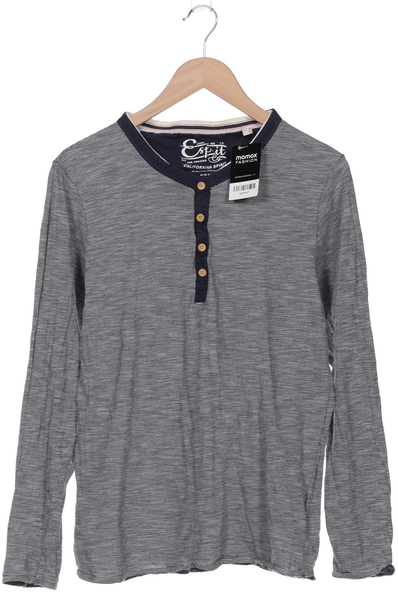 

Esprit Herren Langarmshirt, marineblau, Gr. 52