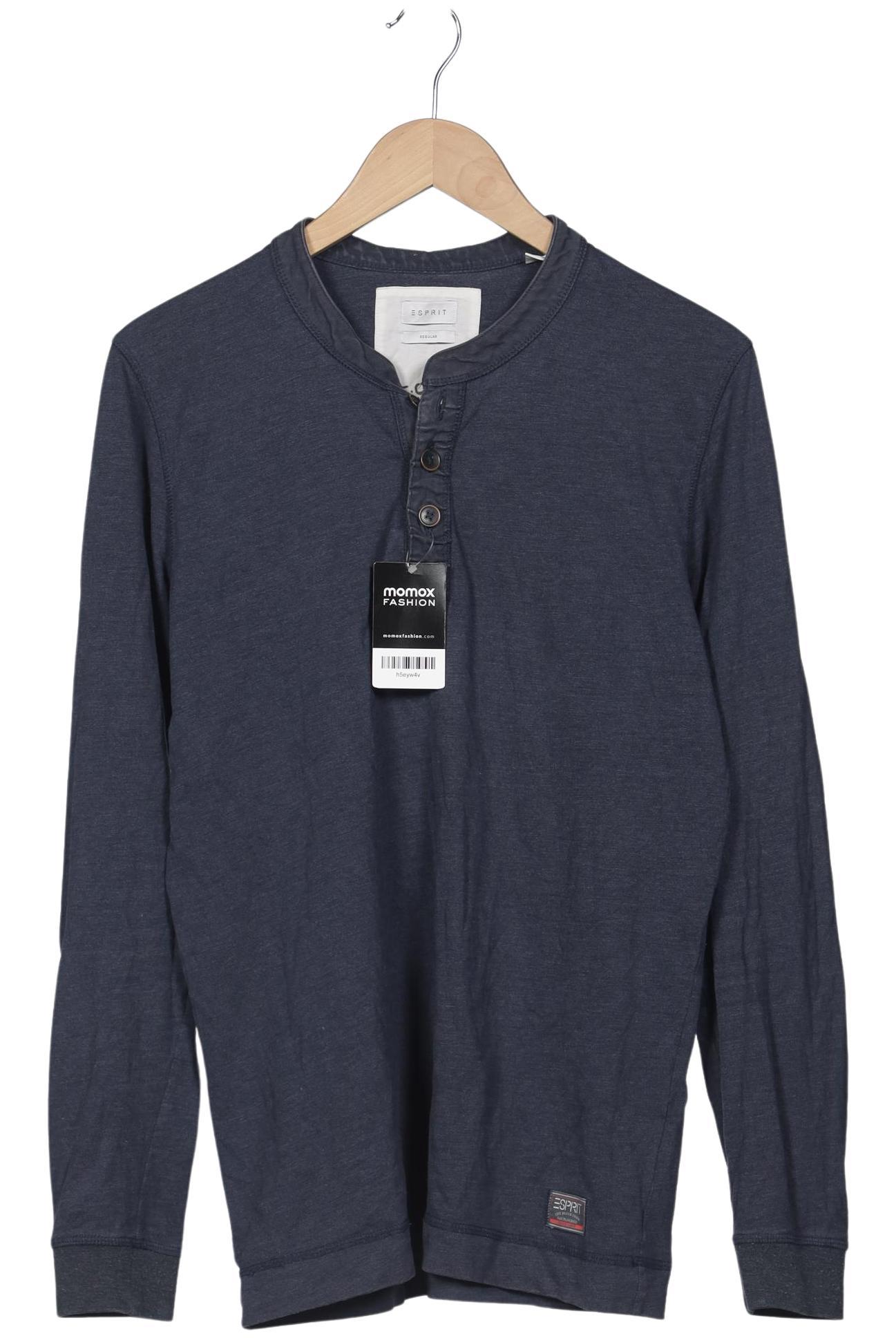 

Esprit Herren Langarmshirt, marineblau, Gr. 48