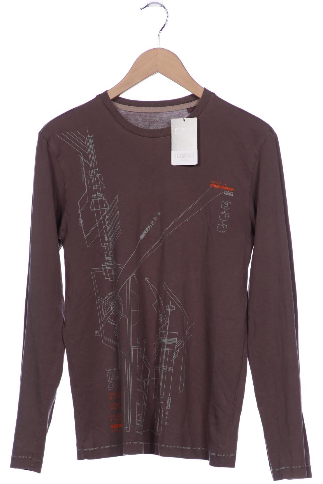 

Esprit Herren Langarmshirt, braun, Gr. 46