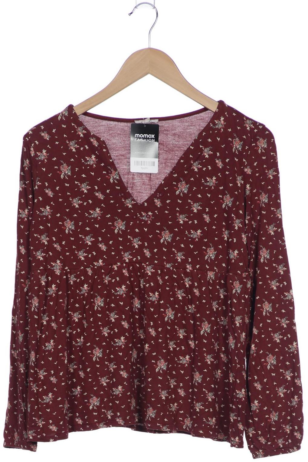 

Esprit Herren Langarmshirt, bordeaux, Gr. 46