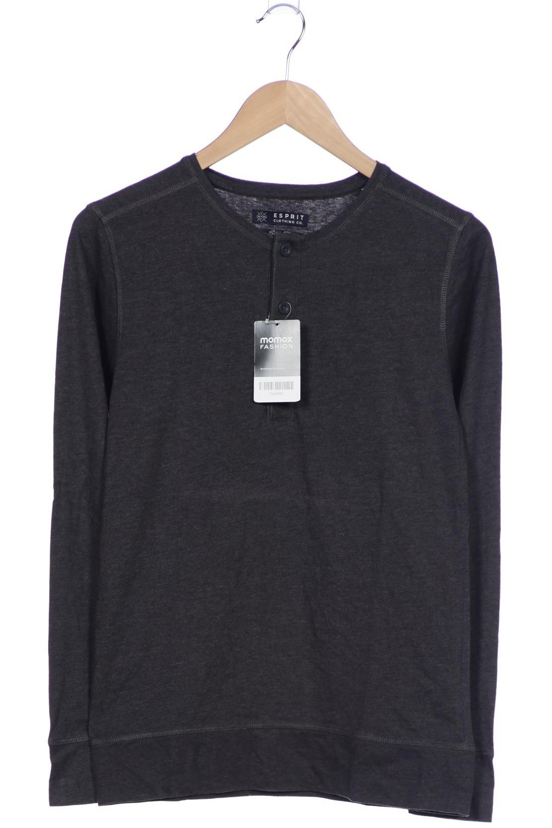 

Esprit Herren Langarmshirt, grau, Gr. 46