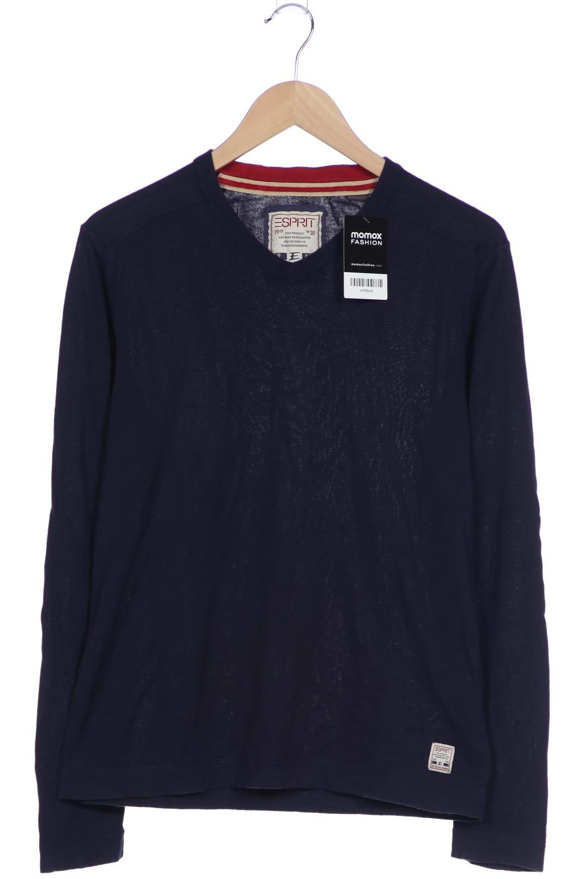 

Esprit Herren Langarmshirt, marineblau, Gr. 48