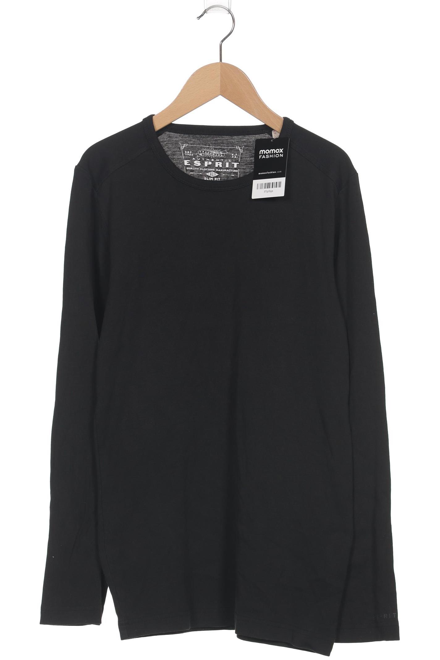 

Esprit Herren Langarmshirt, schwarz, Gr. 48