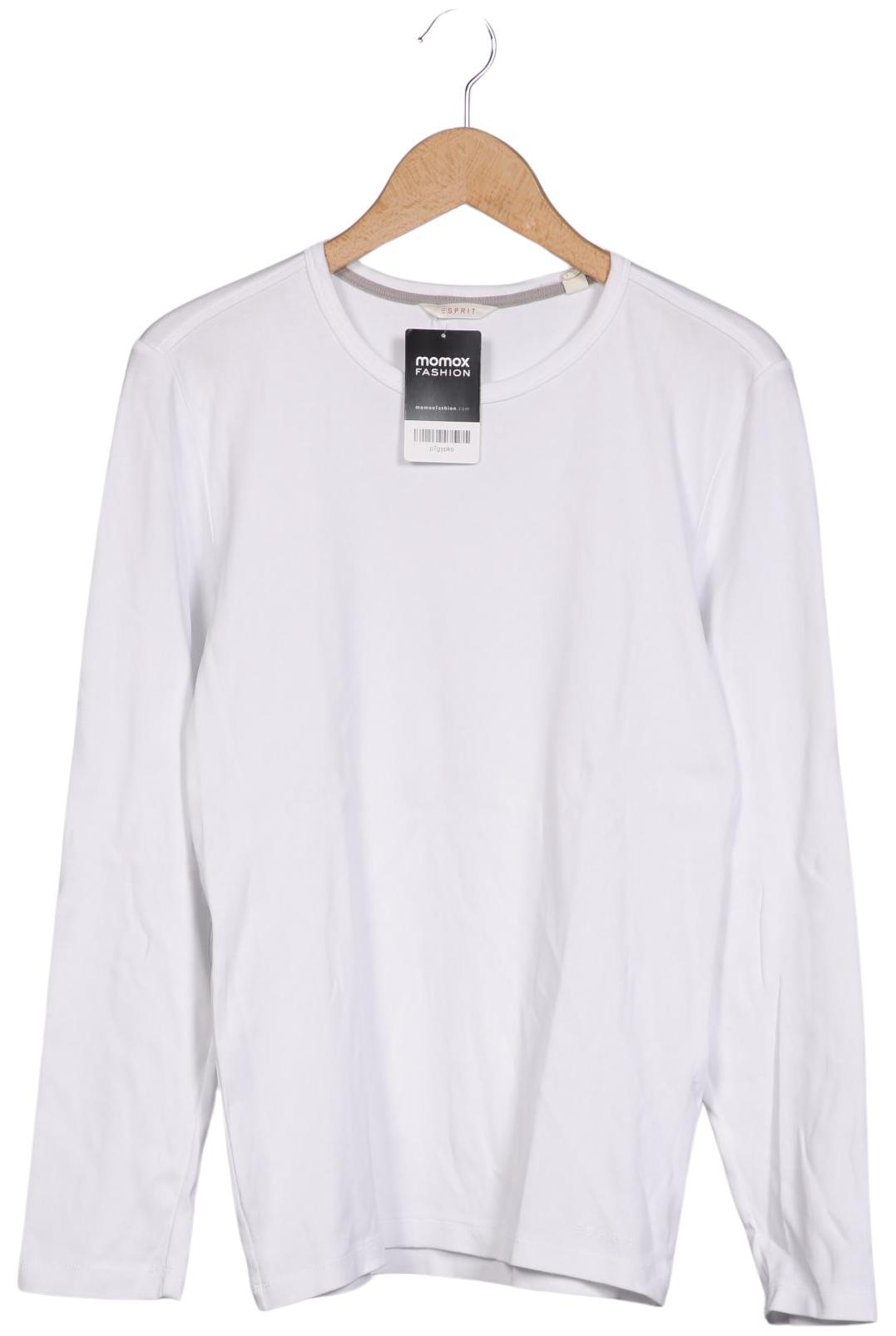 

Esprit Herren Langarmshirt, weiß, Gr. 48