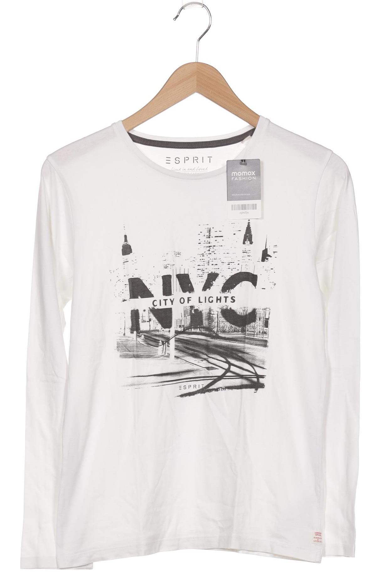 Thumbnail - Esprit Herren Langarmshirt, weiß, Gr. 46