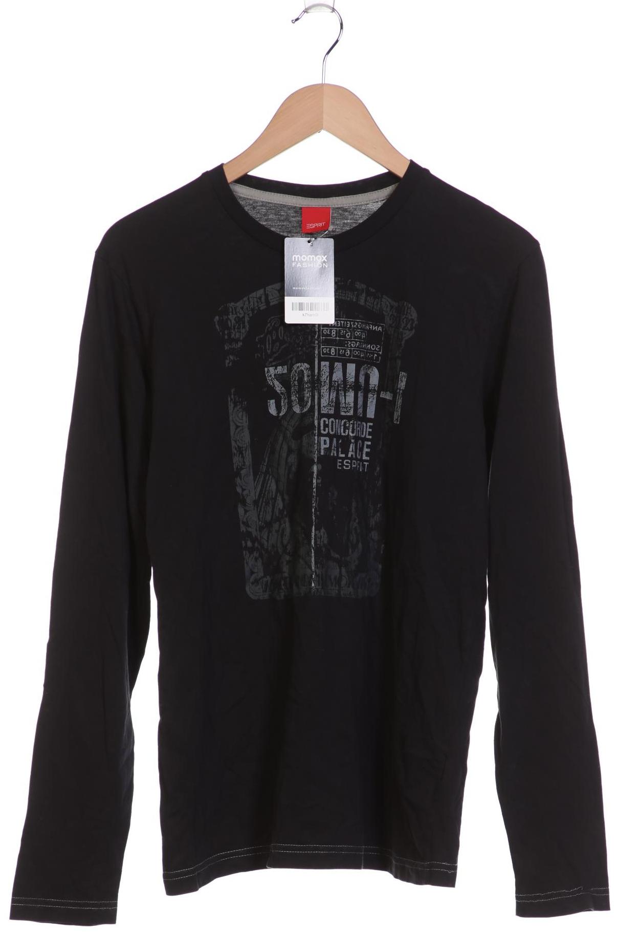 

Esprit Herren Langarmshirt, schwarz, Gr. 48