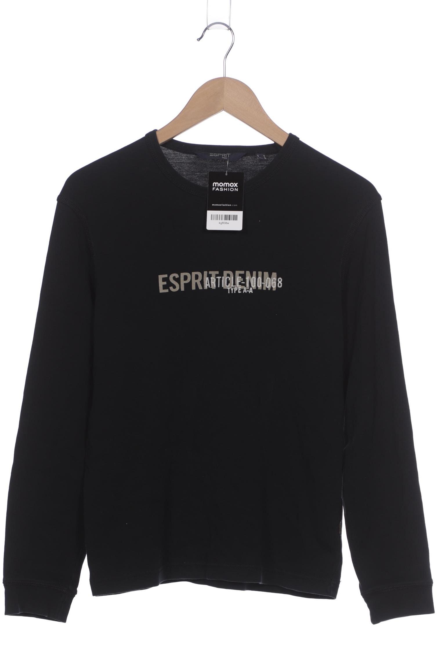 

Esprit Herren Langarmshirt, schwarz, Gr. 48