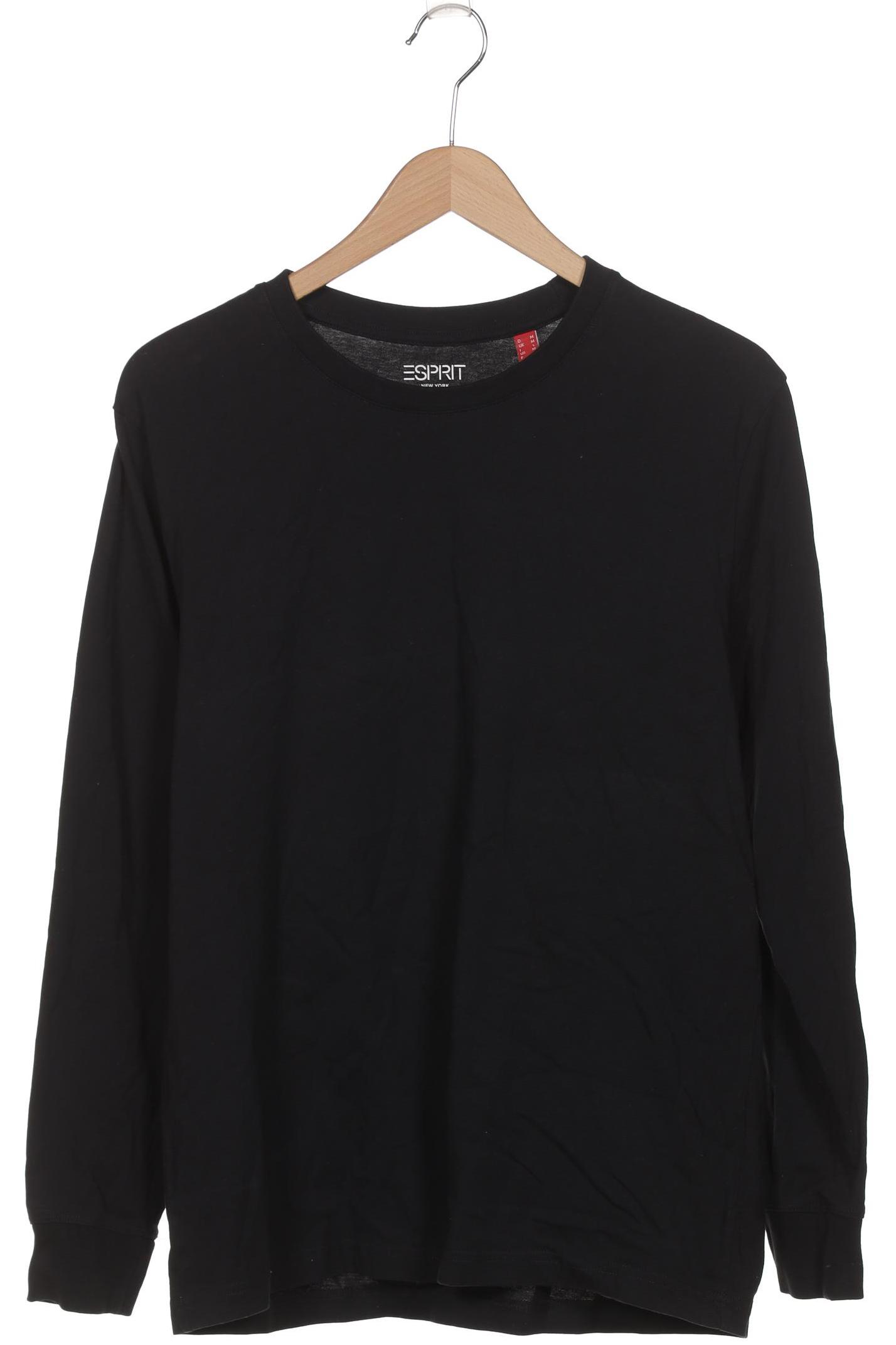 

Esprit Herren Langarmshirt, schwarz, Gr. 48