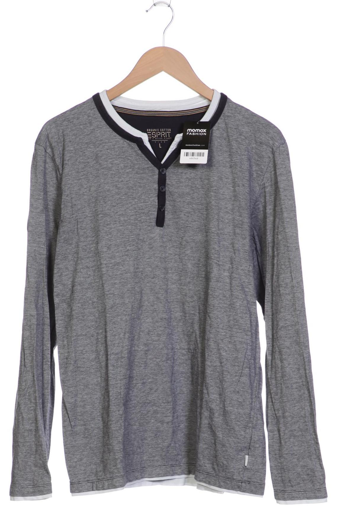 

Esprit Herren Langarmshirt, grau